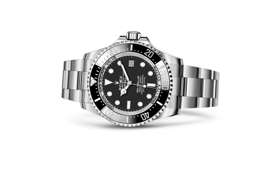 Reloj Rolex Deepsea de acero Oystersteel, y esfera negra en Joyería Grau